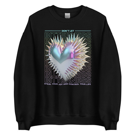 [ID: 145-G212] Bitterness Unisex Crew Neck Sweatshirt