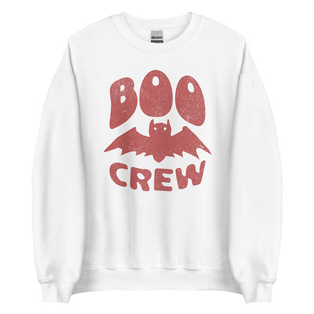 [ID: 145-G252] Boo Crew Unisex Crew Neck Sweatshirt