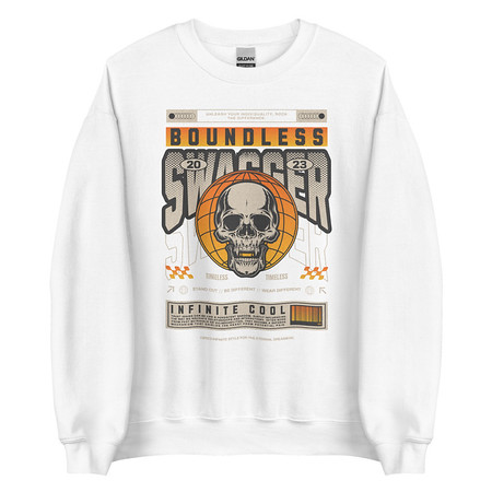 [ID: 145-G273] Boundless Swagger Unisex Crew Neck Sweatshirt
