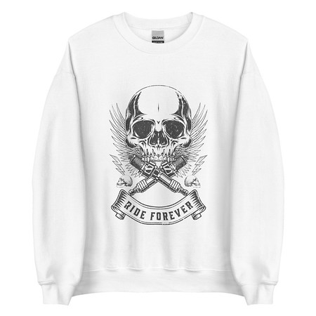 [ID: 145-G305] CAFE RACER Unisex Crew Neck Sweatshirt
