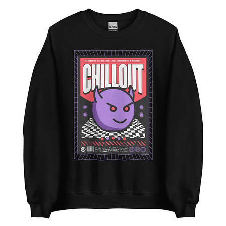 [ID: 145-G367] Chillout Streetwear Unisex Crew Neck Sweatshirt