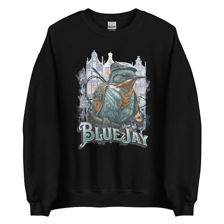 [ID: 145-G381] Classic Bird  Unisex Crew Neck Sweatshirt