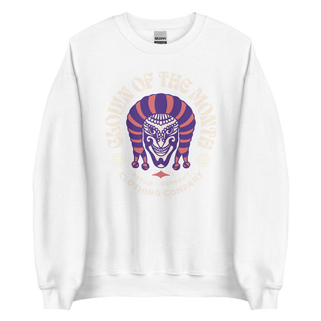 [ID: 145-G389] Clown of the Month Unisex Crew Neck Sweatshirt