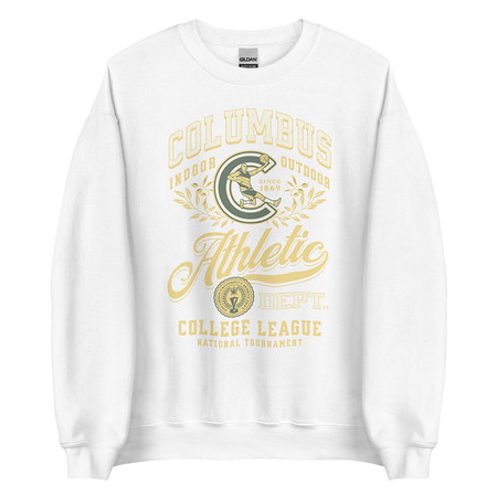 [ID: 145-G412] Columbus Athletic Unisex Crew Neck Sweatshirt