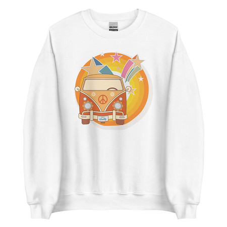 [ID: 145-G429] Crafted in Kittl Unisex Crew Neck Sweatshirt