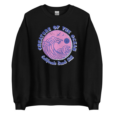 [ID: 145-G435] Creature of the Ocean Unisex Crew Neck Sweatshirt