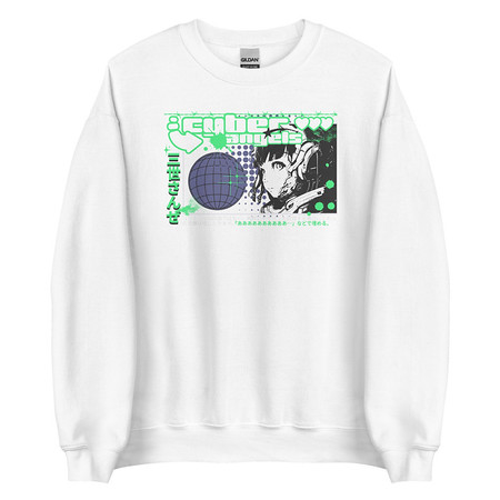 [ID: 145-G455] Cyber Angels - Y2k Girl Anime Unisex Crew Neck Sweatshirt