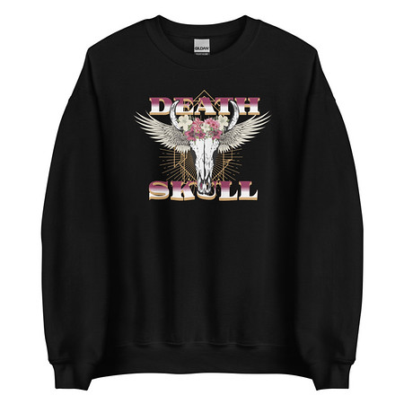 [ID: 145-G474] Deah Skull Unisex Crew Neck Sweatshirt