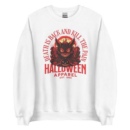 [ID: 145-G478] Death is Back Unisex Crew Neck Sweatshirt