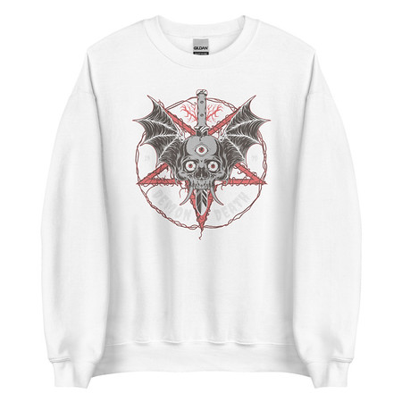 [ID: 145-G486] DEMON DEATH Unisex Crew Neck Sweatshirt