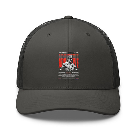[ID: 252-G22] Addictive Retro Trucker Hat