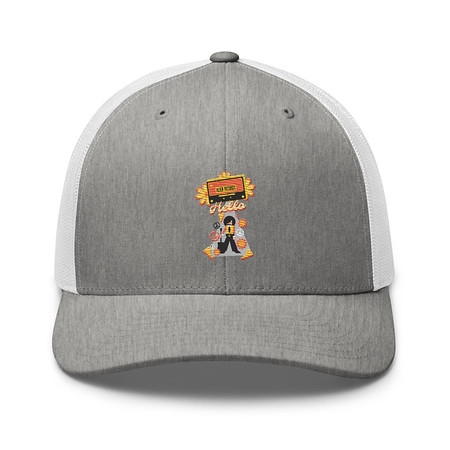 [ID: 252-G39] Alien Records  Retro Trucker Hat