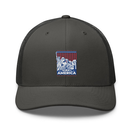 [ID: 252-G58] AMERICA (2) Retro Trucker Hat