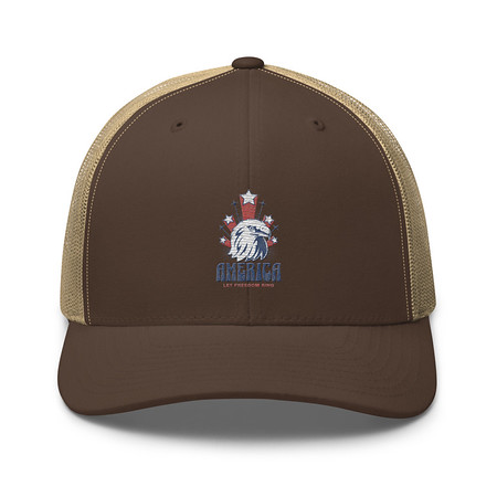 [ID: 252-G63] America Retro Trucker Hat