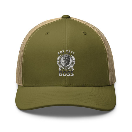 [ID: 252-G101] ART CAFE - BOSS Retro Trucker Hat