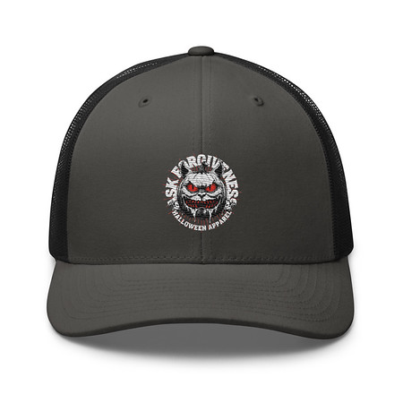 [ID: 252-G104] Ask Forgiveness Retro Trucker Hat