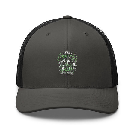 [ID: 252-G105] Assault on the City Retro Trucker Hat