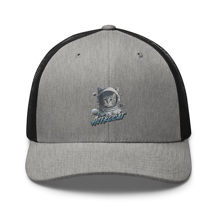 [ID: 252-G109] Astrocat Retro Trucker Hat