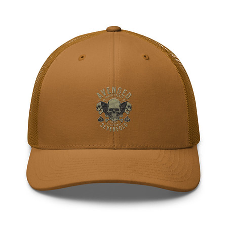 [ID: 252-G117] AVENGED SEVENFOLD Retro Trucker Hat