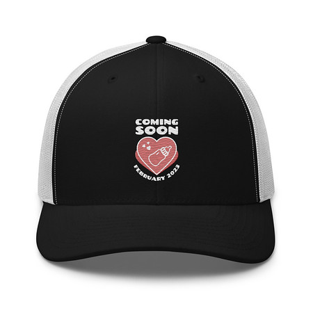 [ID: 252-G121] Baby Announcement - Feeding Bottle Retro Trucker Hat