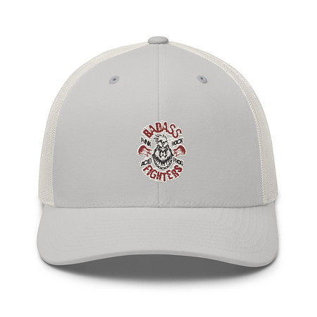 [ID: 252-G130] Badass Fighters Retro Trucker Hat
