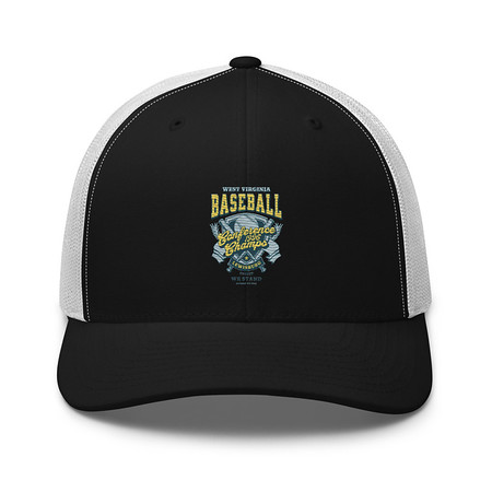 [ID: 252-G141] Baseball Conference Championships - Athlectic Badge Retro Trucker Hat