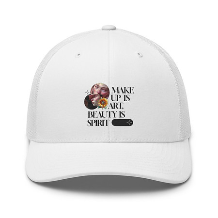 [ID: 252-G174] Beauty is Spirit Retro Trucker Hat