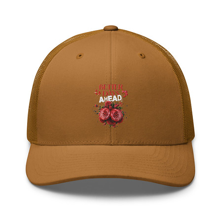 [ID: 252-G193] Better Days Ahead Retro Trucker Hat