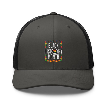 [ID: 252-G220] Black History Month - African American Culture Retro Trucker Hat