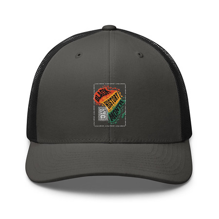 [ID: 252-G222] Black History Month - Tribal History Retro Trucker Hat