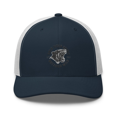 [ID: 252-G249] Bold Tiger Spirit Retro Trucker Hat