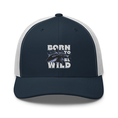[ID: 252-G264] BORN TO BE WILD Retro Trucker Hat