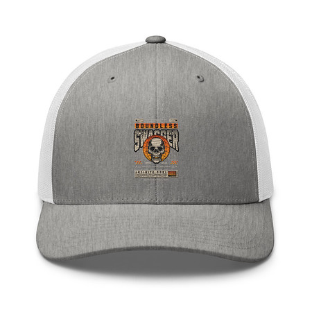 [ID: 252-G273] Boundless Swagger Retro Trucker Hat