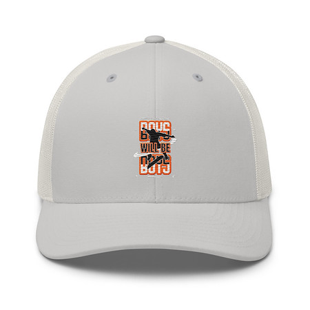[ID: 252-G279] Boys will be boys Retro Trucker Hat