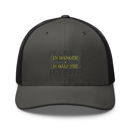 [ID: 252-G281] Brave Soldier Retro Trucker Hat