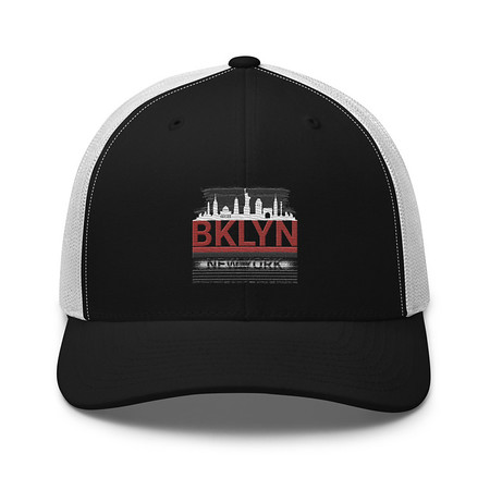 [ID: 252-G289] Brooklyn -New York   Retro Trucker Hat