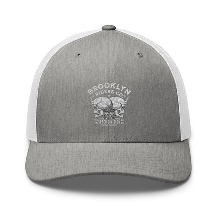 [ID: 252-G291] BROOKLYN NEWYOR RIDERS CO Retro Trucker Hat