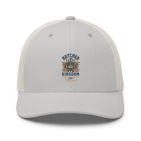 [ID: 252-G301] Butcher Kingdom - Royal Retro Trucker Hat