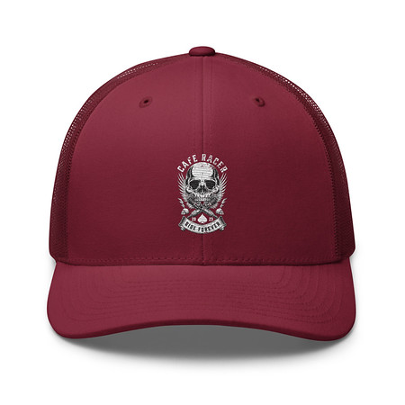 [ID: 252-G305] CAFE RACER Retro Trucker Hat