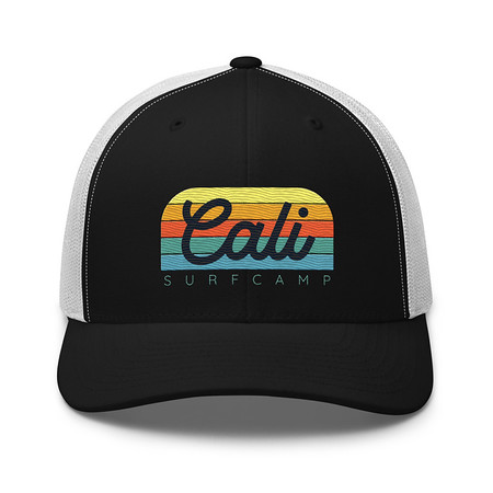 [ID: 252-G311] Cali Surf Camp - Outdoor Retro Trucker Hat