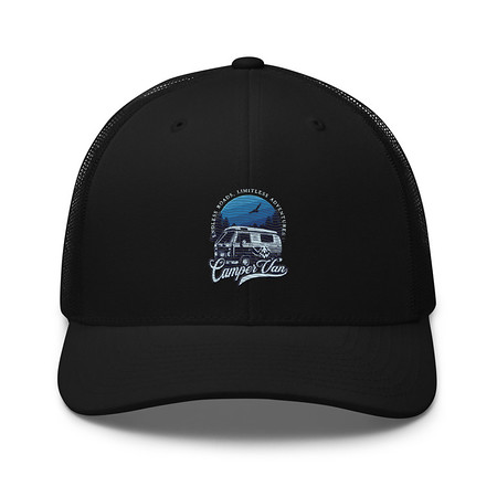 [ID: 252-G323] Campervan Retro Trucker Hat