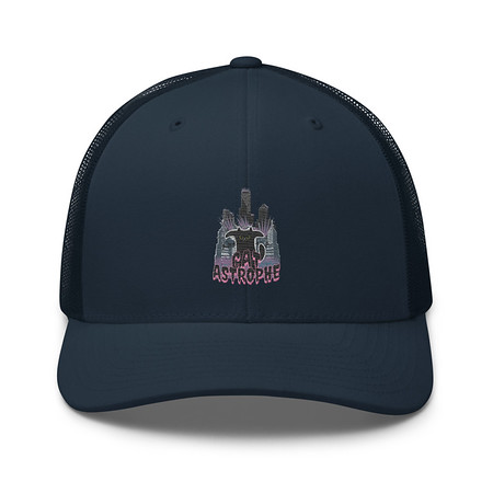 [ID: 252-G340] cat-astrophe Retro Trucker Hat