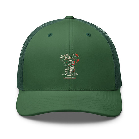 [ID: 252-G341] Catch the Magic Retro Trucker Hat
