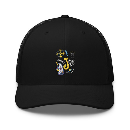 [ID: 252-G373] Choose Joy Retro Trucker Hat