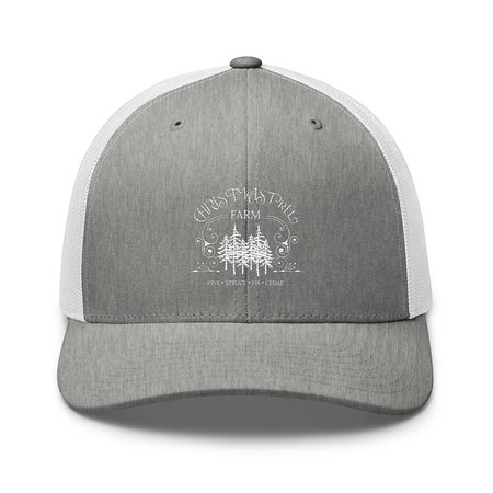 [ID: 252-G377] Christmas Tree Farm Retro Trucker Hat