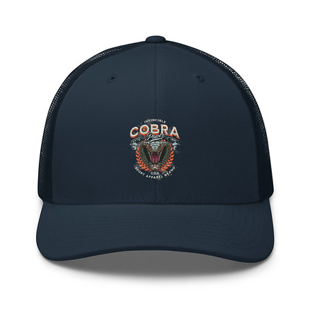 [ID: 252-G390] Cobra Power - Sports Retro Trucker Hat