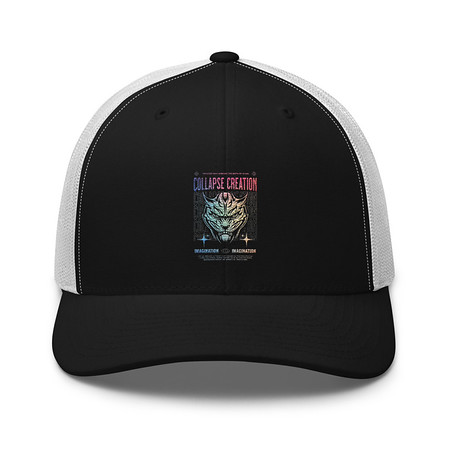 [ID: 252-G406] Collapse Creation Retro Trucker Hat