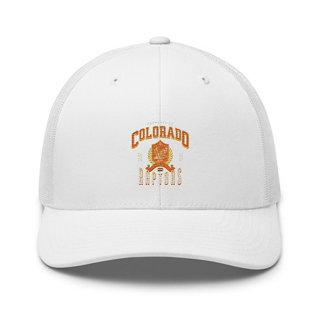 [ID: 252-G407] Colorado Raptors - Rugby Sports Team Retro Trucker Hat