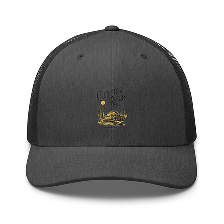 [ID: 252-G427] Country Roads - Wild West Retro Trucker Hat