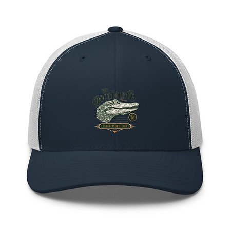 [ID: 252-G439] Crocodile Co. - Wild Animal Retro Trucker Hat